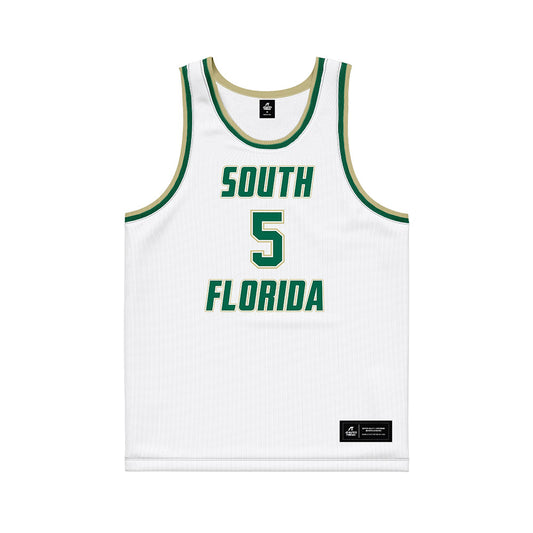 USF - NCAA Men's Basketball : Joseph Pinion - Basketball Jersey-0
