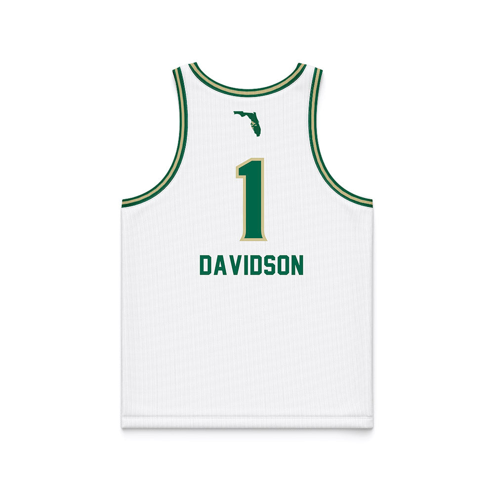 USF - NCAA Women's Basketball : Katie Davidson - Basketball Jersey-1