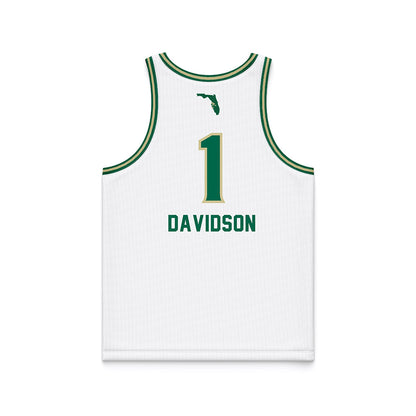 USF - NCAA Women's Basketball : Katie Davidson - Basketball Jersey-1