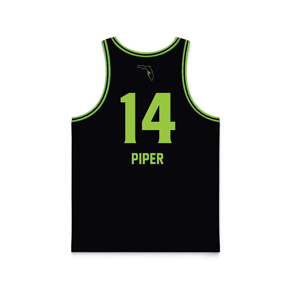 USF - NCAA Women's Basketball : Ines Piper - Black Basketball Jersey-1