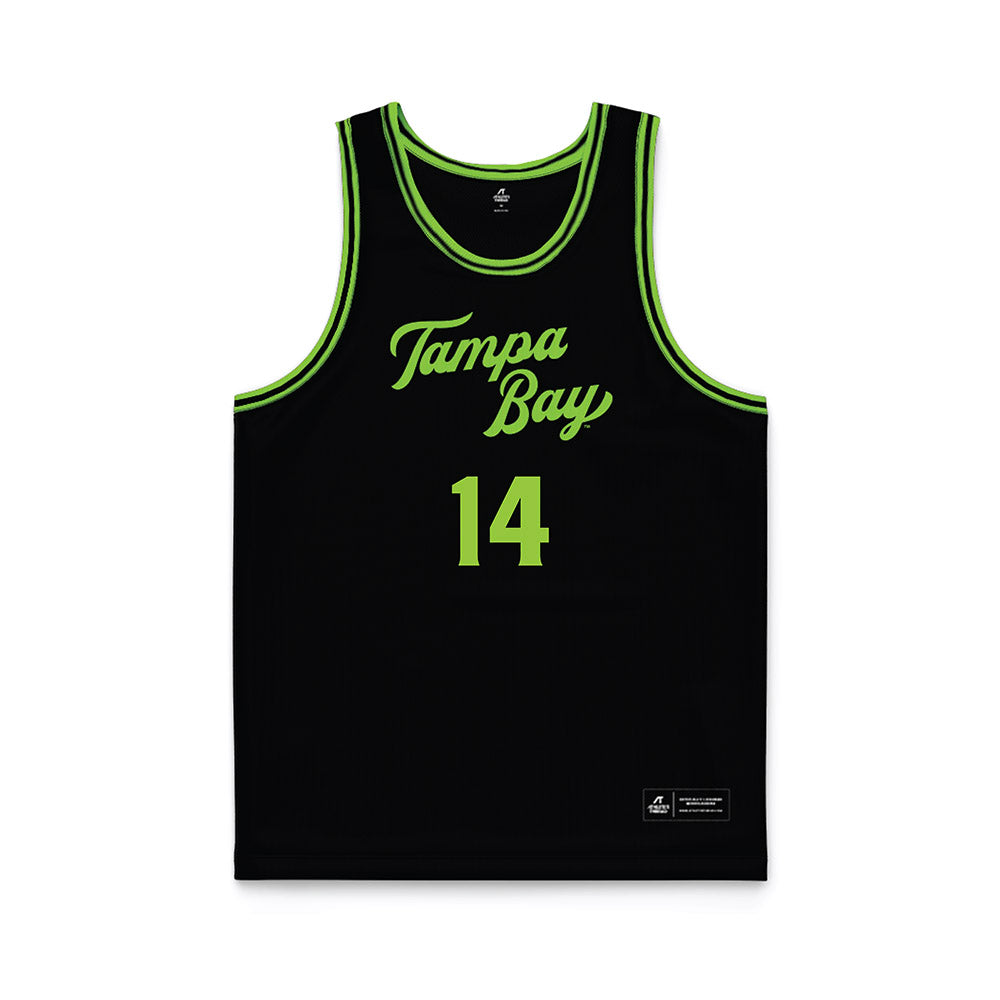 USF - NCAA Women's Basketball : Ines Piper - Black Basketball Jersey-0