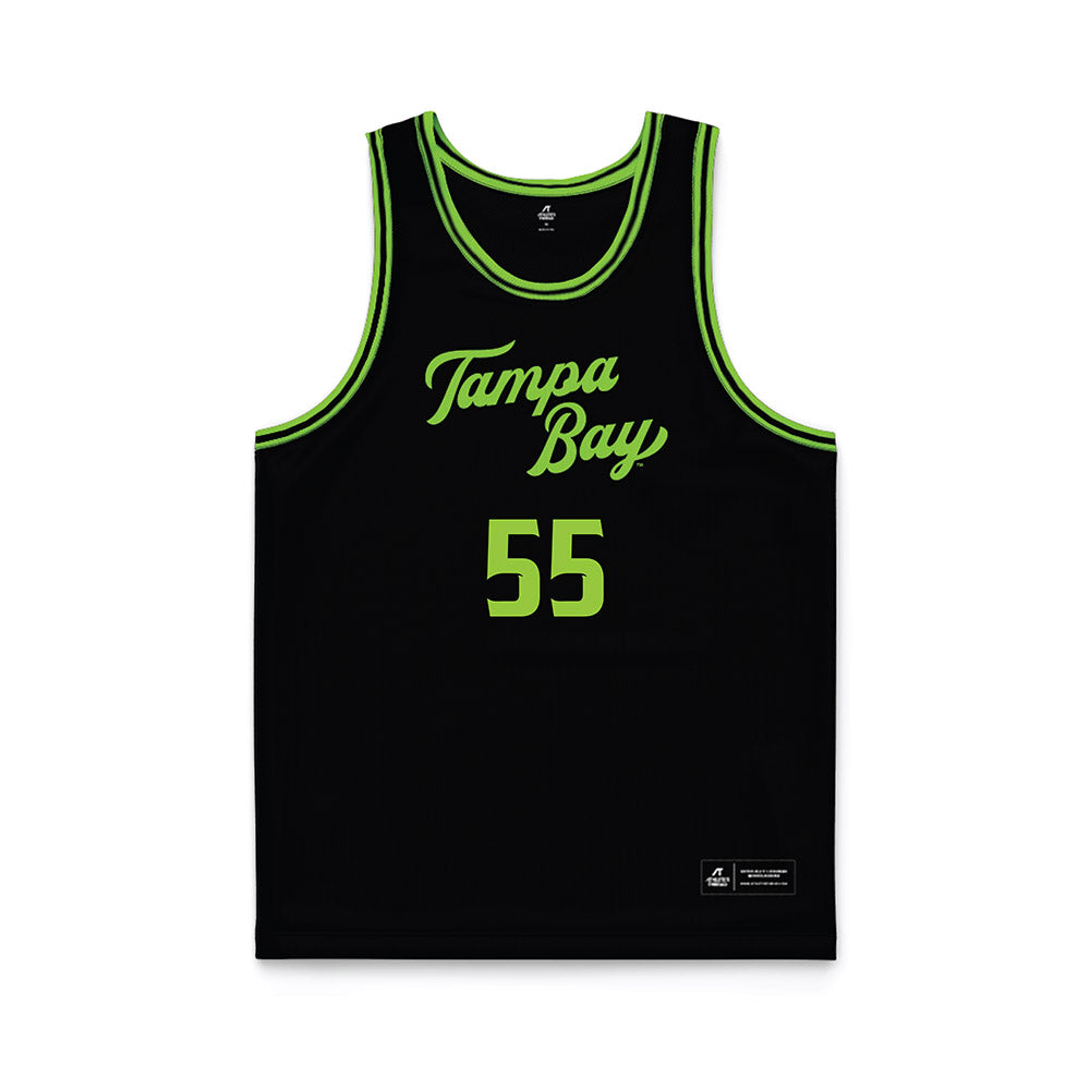 USF - NCAA Women's Basketball : Carla Brito - Black Basketball Jersey-0