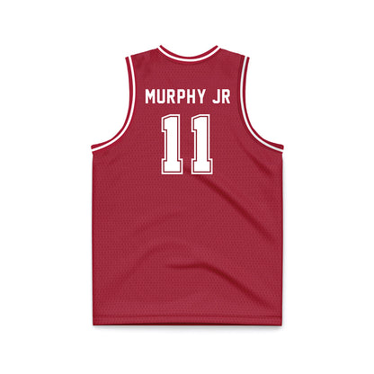 Alabama - NCAA Men's Basketball : Preston Murphy Jr - Crimson Basketball Jersey-1