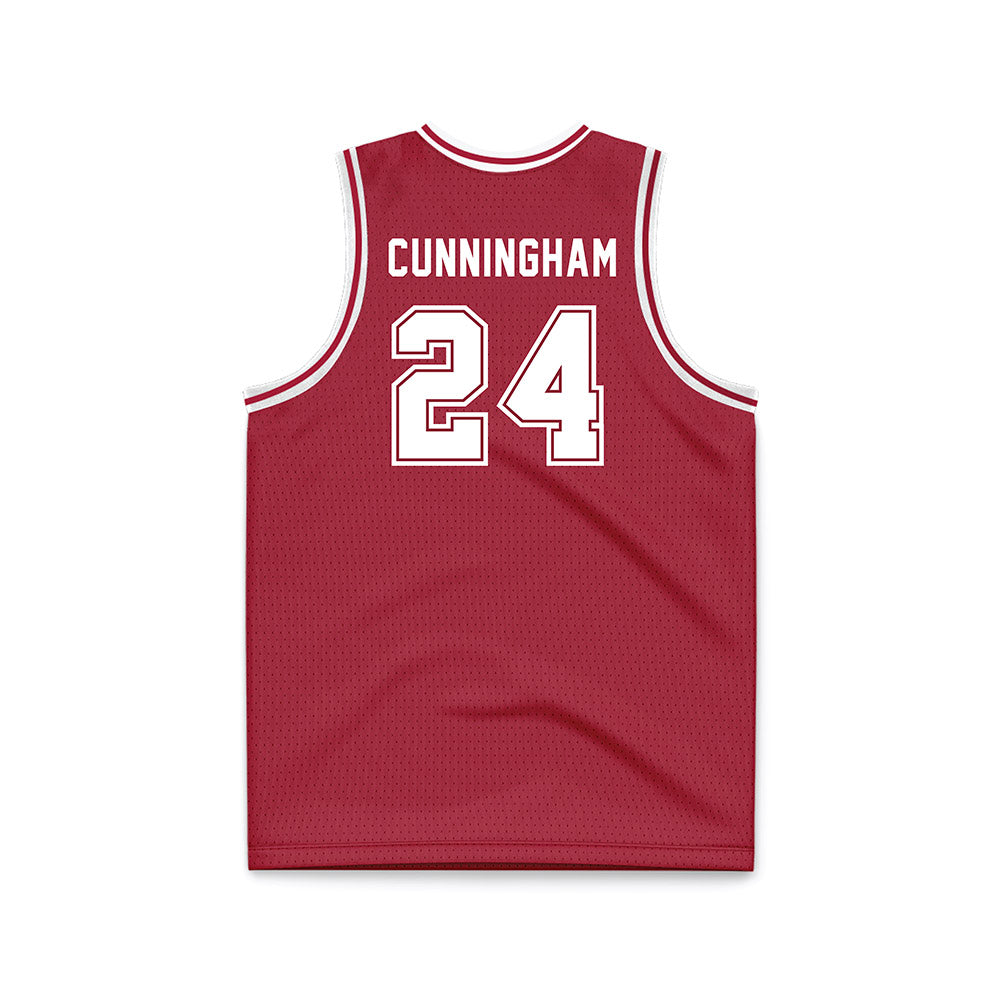 Alabama - NCAA Men's Basketball : Naas Cunningham - Basketball Jersey-1