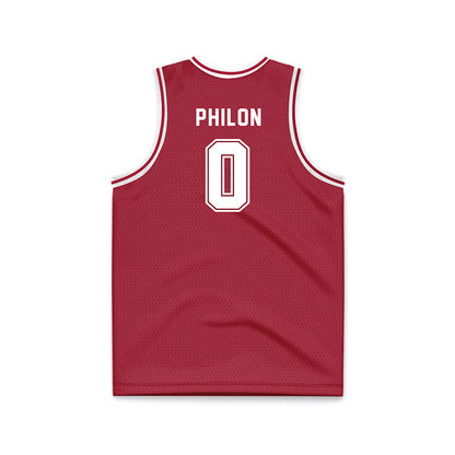 Alabama - NCAA Men's Basketball : Labaron Philon - Basketball Jersey-1