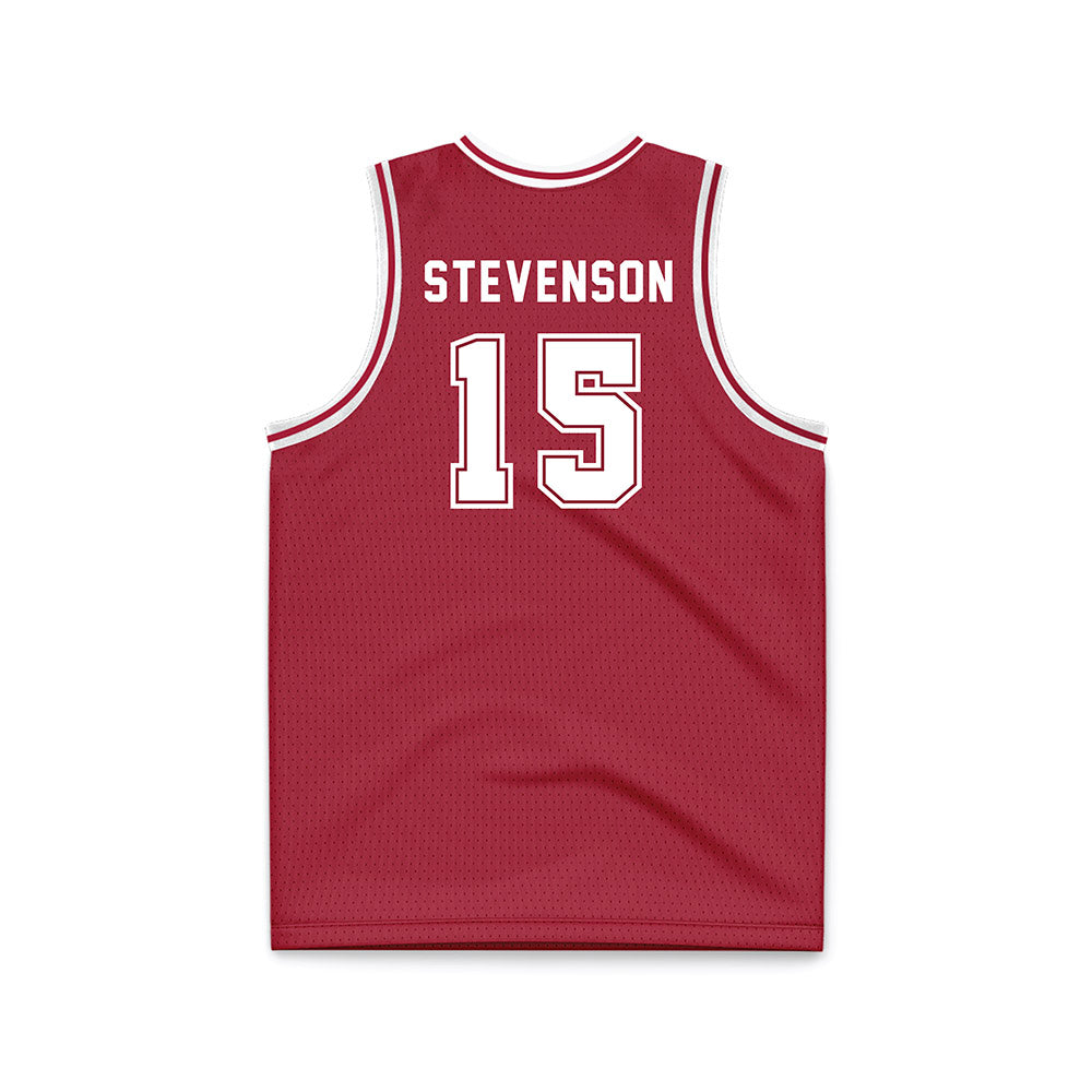 Alabama - NCAA Men's Basketball : Jarin Stevenson - Basketball Jersey-1