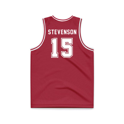 Alabama - NCAA Men's Basketball : Jarin Stevenson - Basketball Jersey-1