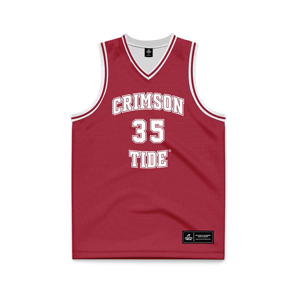 Alabama - NCAA Men's Basketball : Derrion Reid - Basketball Jersey-0