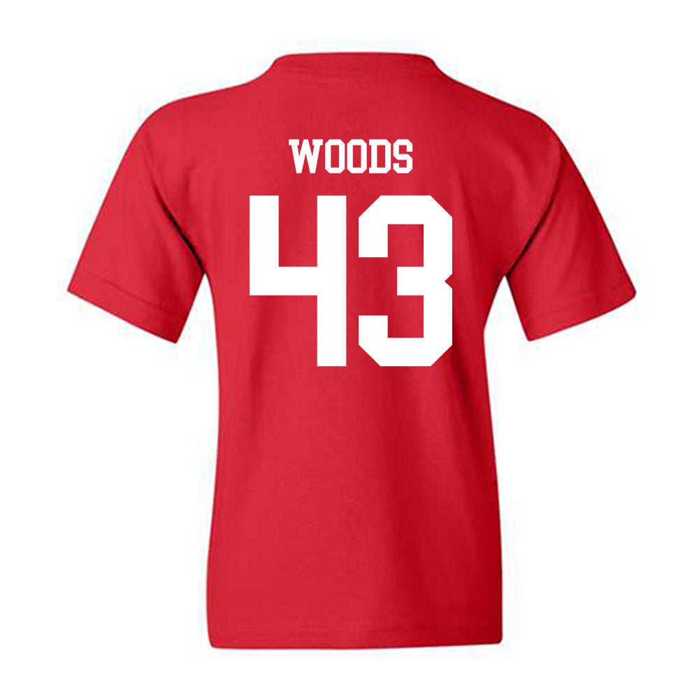 Jax State - NCAA Football : Trevor Woods - Classic Shersey Youth T-Shirt-1