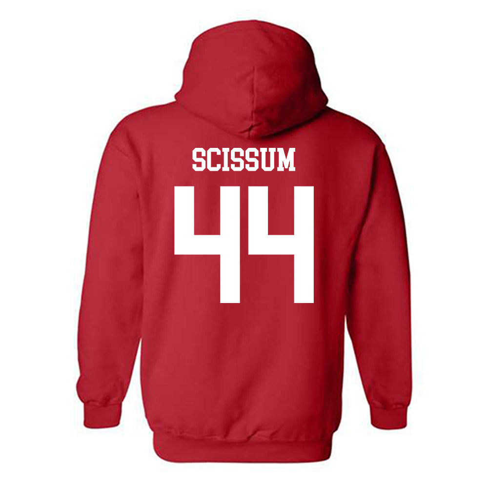 Jax State - NCAA Football : Jameson Scissum - Classic Shersey Hooded Sweatshirt-1