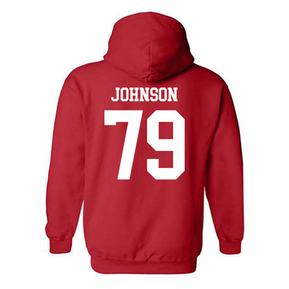 Jax State - NCAA Football : Lance Johnson - Classic Shersey Hooded Sweatshirt-1
