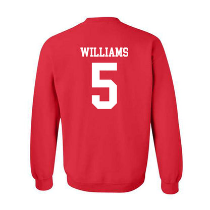 Jax State - NCAA Baseball : Luke Williams - Classic Shersey Crewneck Sweatshirt-1