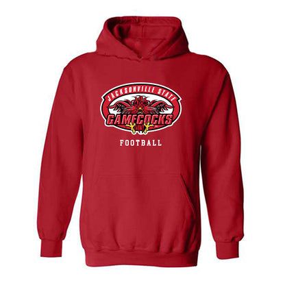 Jax State - NCAA Football : Aidan Thompson - Classic Shersey Hooded Sweatshirt-0