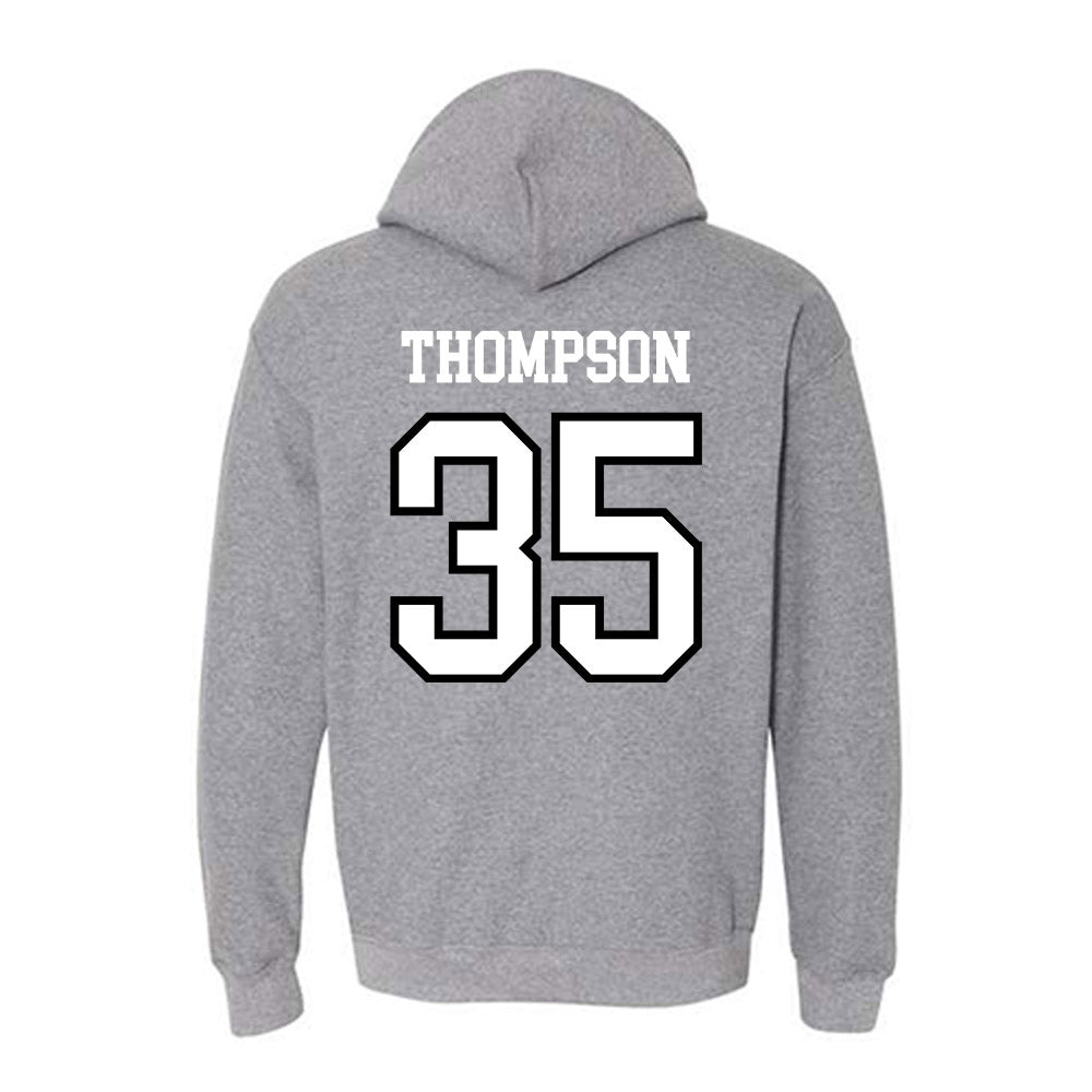 Jax State - NCAA Football : Aidan Thompson - Classic Shersey Hooded Sweatshirt-1