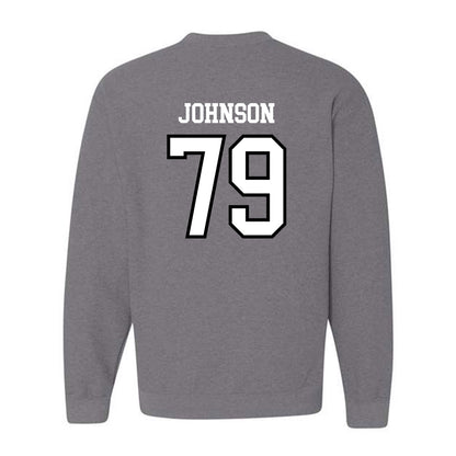 Jax State - NCAA Football : Lance Johnson - Classic Shersey Crewneck Sweatshirt-1