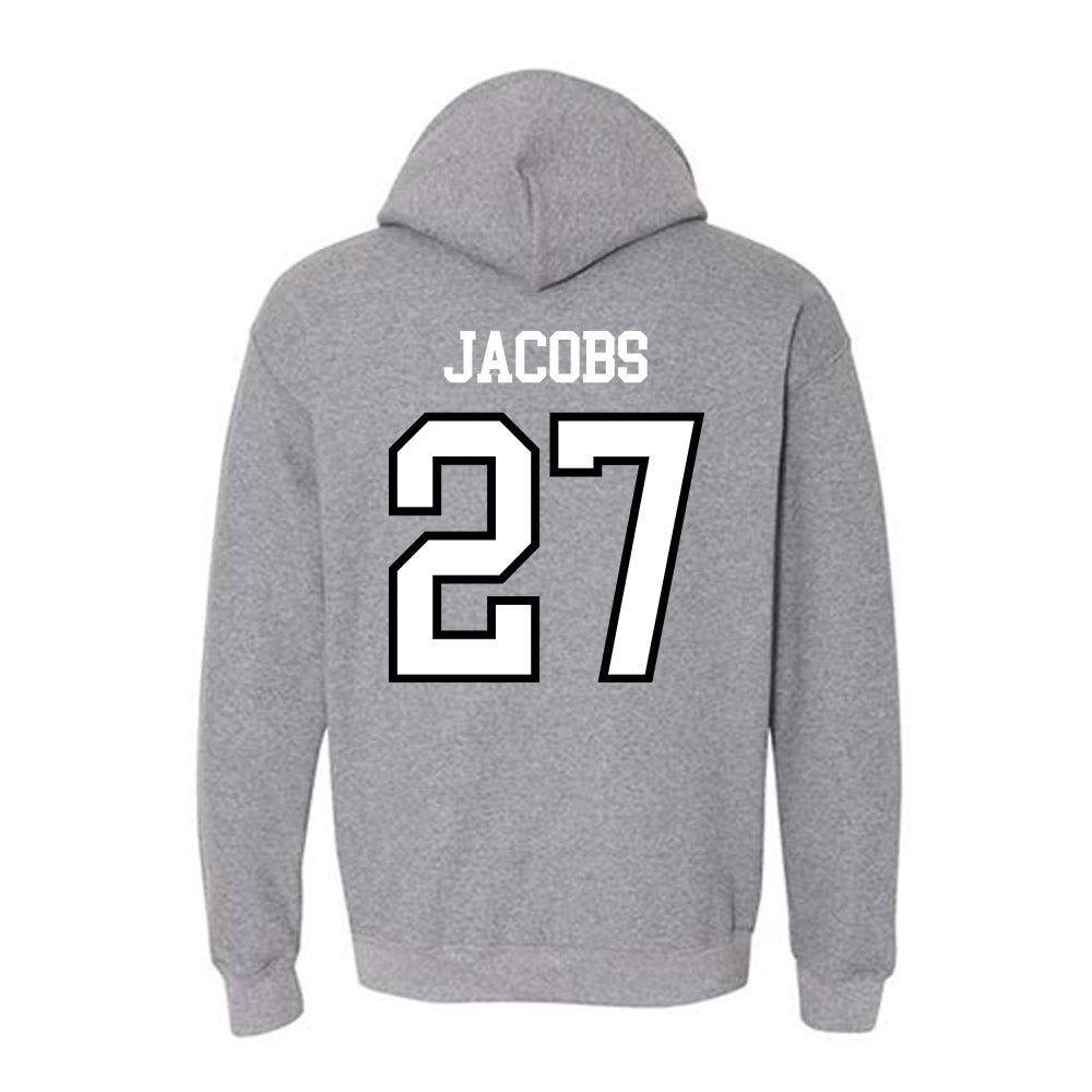 Jax State - NCAA Women's Soccer : Amelia Jacobs - Classic Shersey Hooded Sweatshirt-1