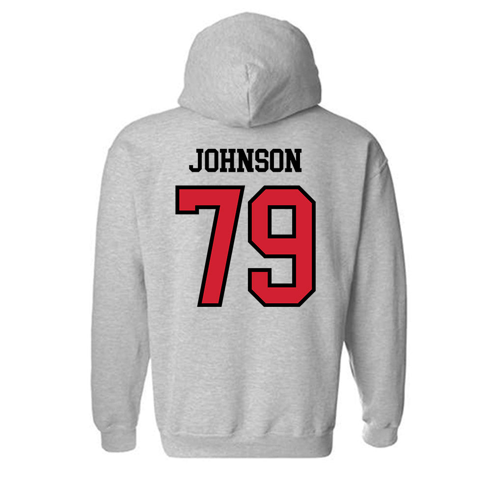 Jax State - NCAA Football : Lance Johnson - Classic Shersey Hooded Sweatshirt-1