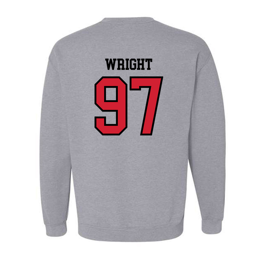Jax State - NCAA Football : McCade Wright - Classic Shersey Crewneck Sweatshirt-1