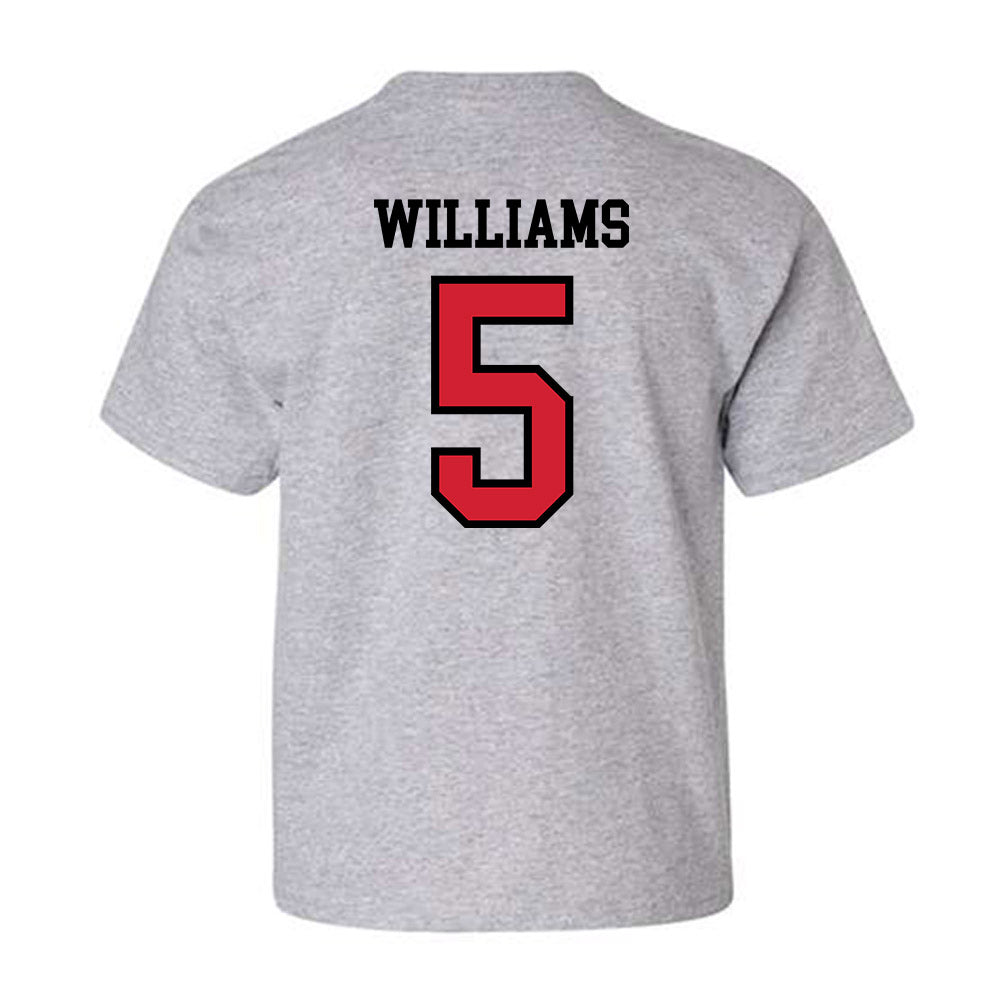 Jax State - NCAA Baseball : Luke Williams - Classic Shersey Youth T-Shirt-1