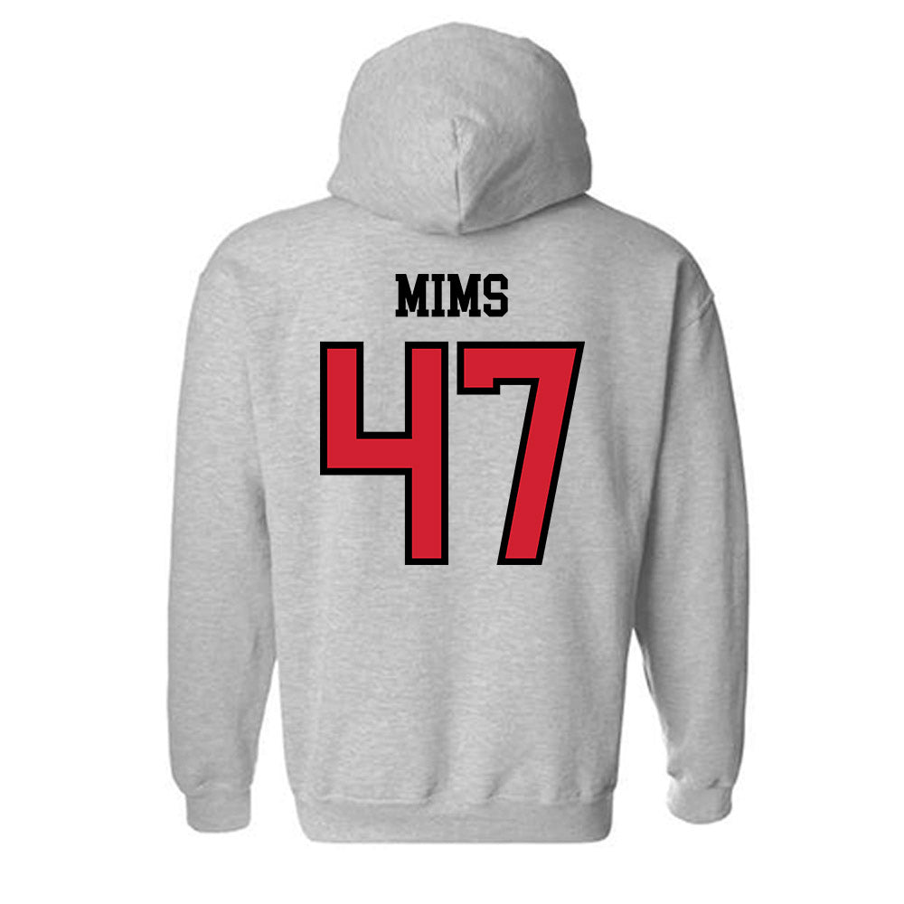Jax State - NCAA Football : Corbet Mims - Classic Shersey Hooded Sweatshirt-1