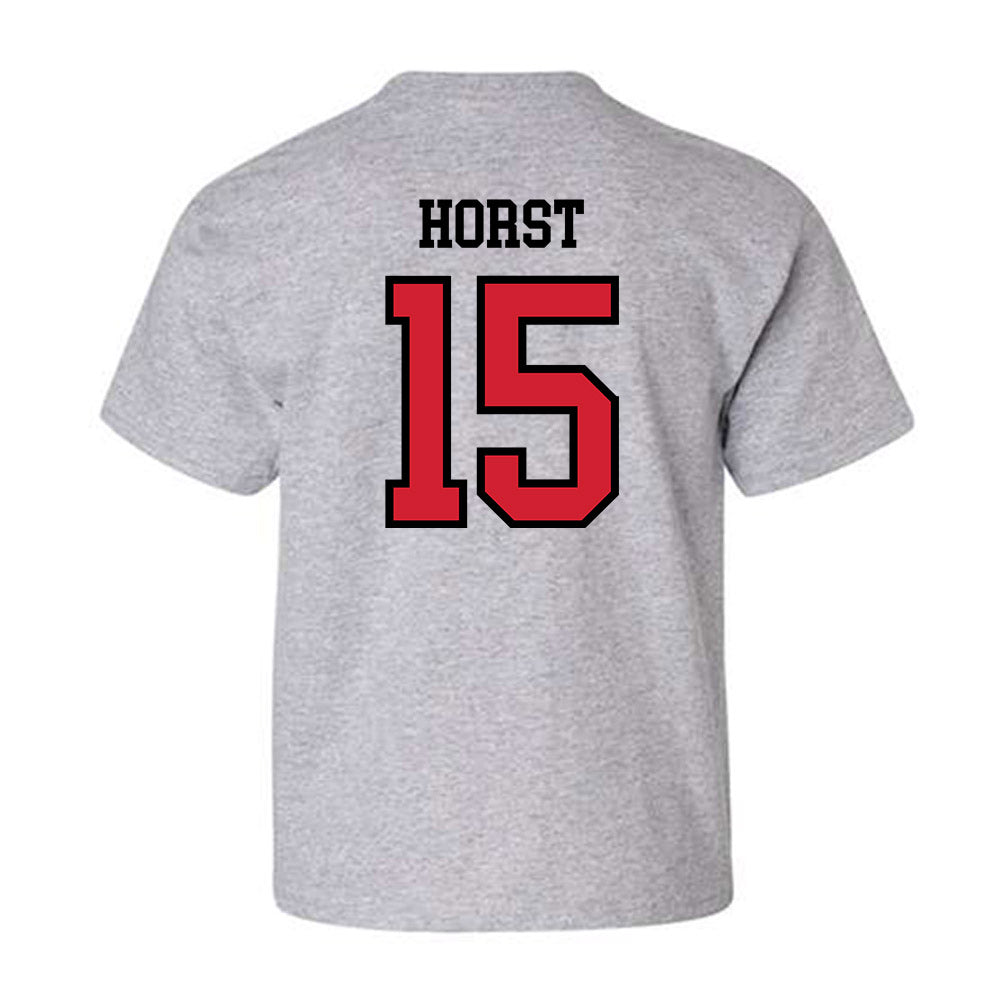 Jax State - NCAA Baseball : Chase Horst - Classic Shersey Youth T-Shirt-1