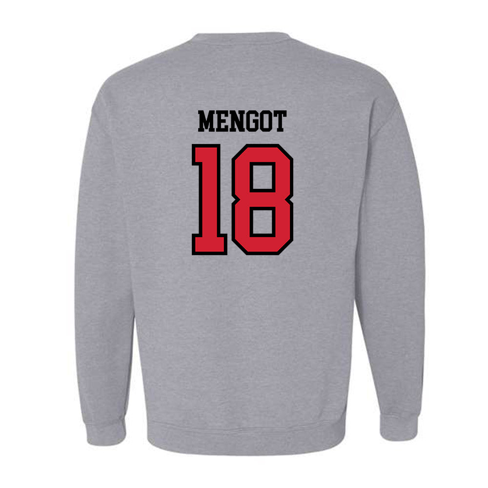 Jax State - NCAA Women's Soccer : Angyeck Mengot - Classic Shersey Crewneck Sweatshirt-1