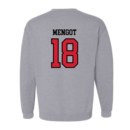 Jax State - NCAA Women's Soccer : Angyeck Mengot - Classic Shersey Crewneck Sweatshirt-1