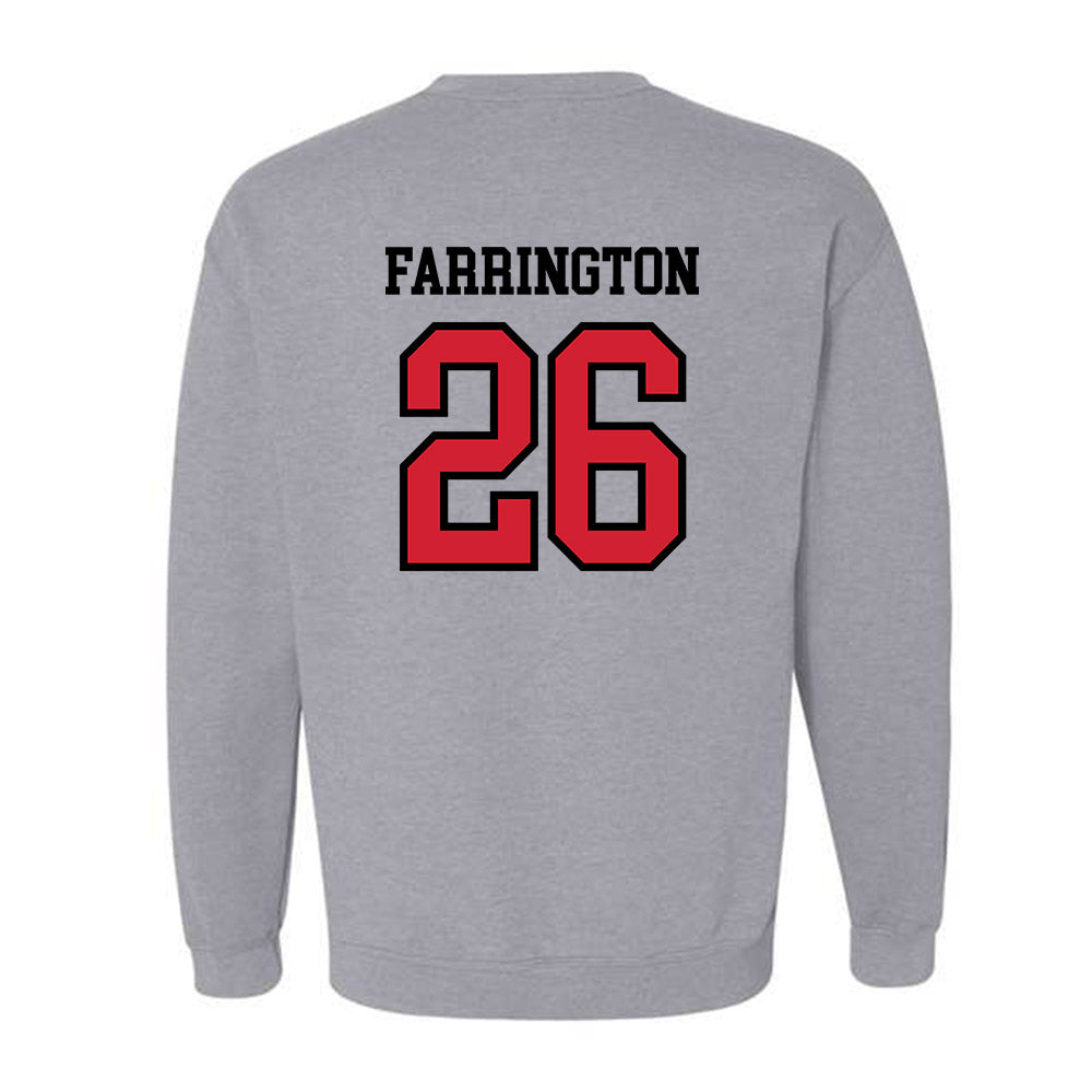 Jax State - NCAA Football : Lucas Farrington - Classic Shersey Crewneck Sweatshirt-1