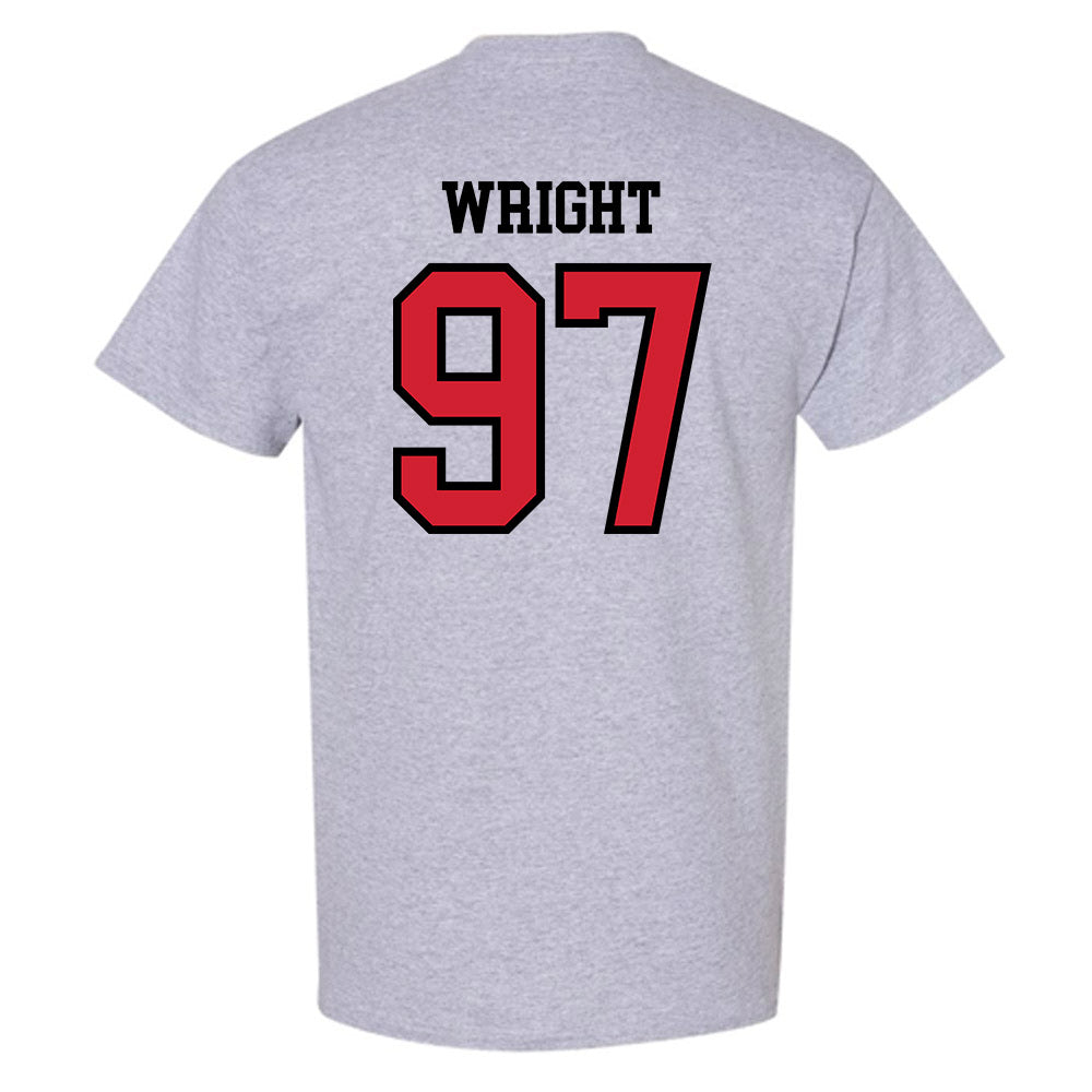 Jax State - NCAA Football : McCade Wright - Classic Shersey T-Shirt-1