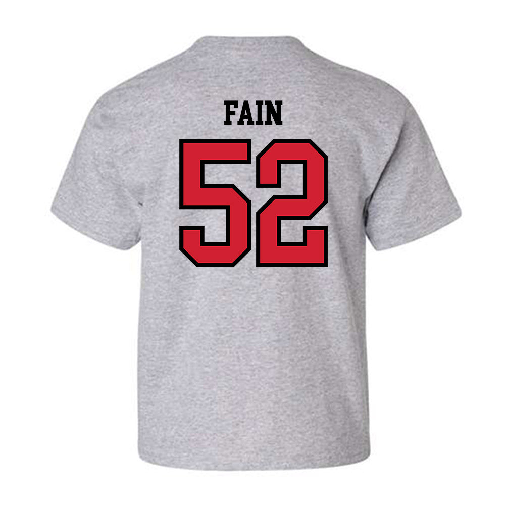 Jax State - NCAA Football : Storm Fain - Classic Shersey Youth T-Shirt-1