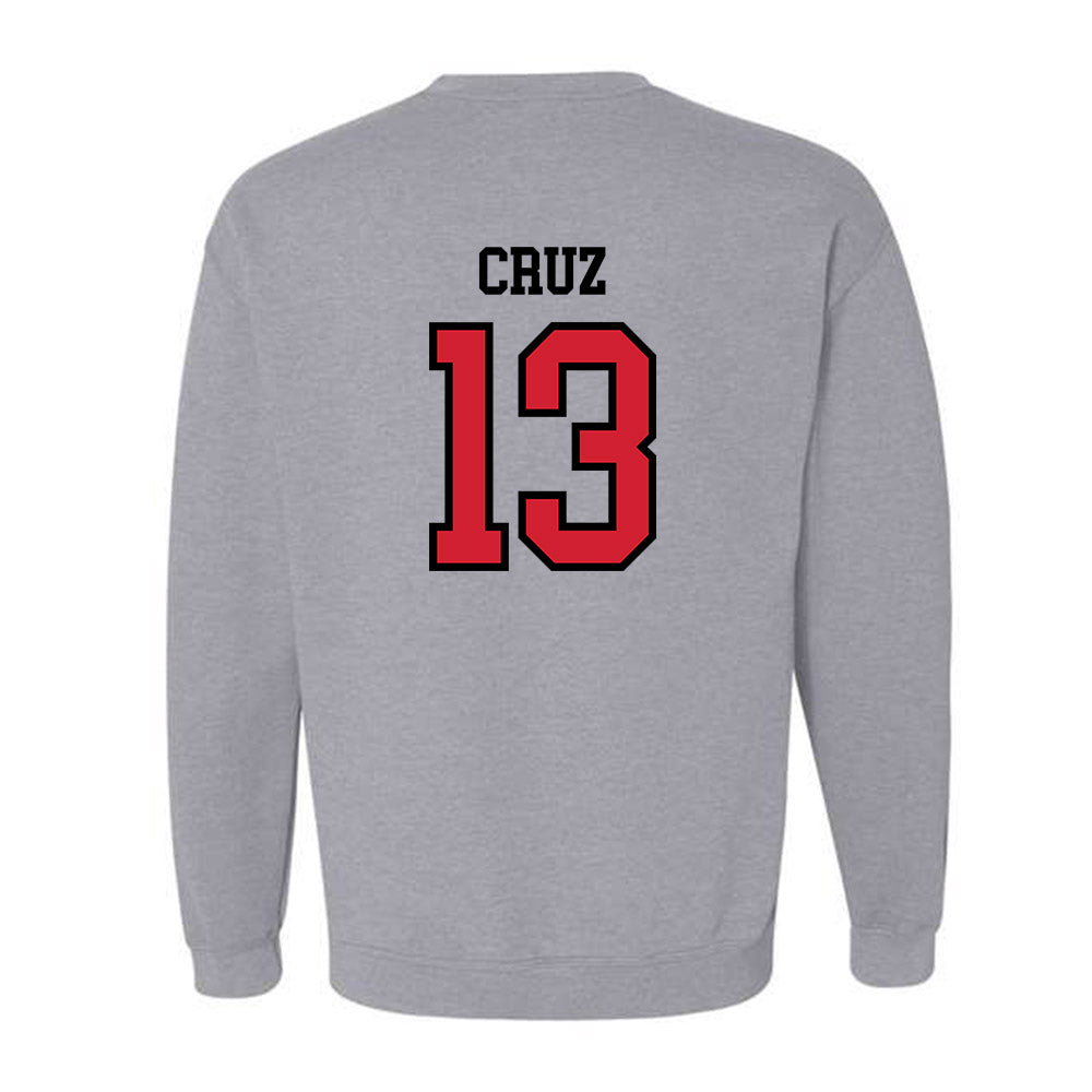 Jax State - NCAA Football : Jacob Cruz - Classic Shersey Crewneck Sweatshirt-1
