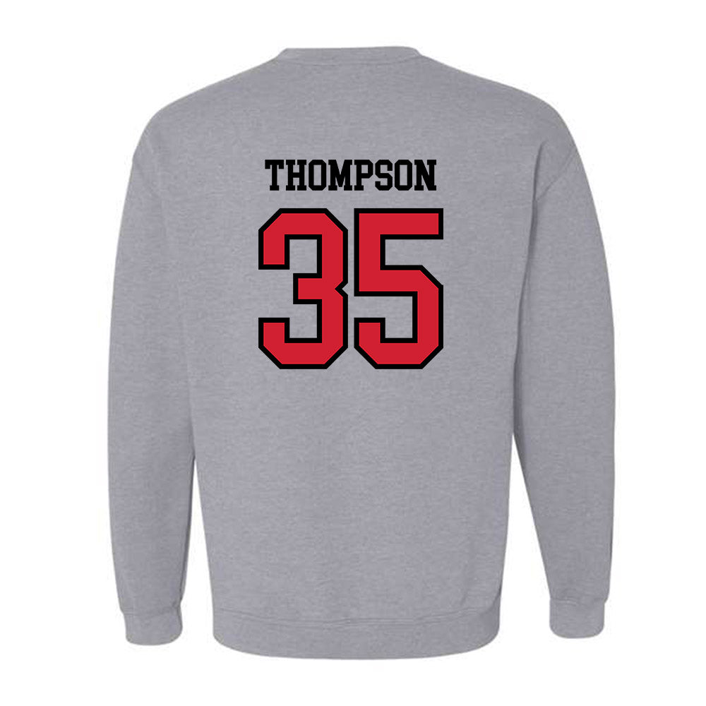 Jax State - NCAA Football : Aidan Thompson - Classic Shersey Crewneck Sweatshirt-1