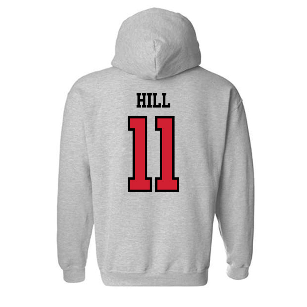 Jax State - NCAA Football : Jay Hill - Classic Shersey Hooded Sweatshirt-1