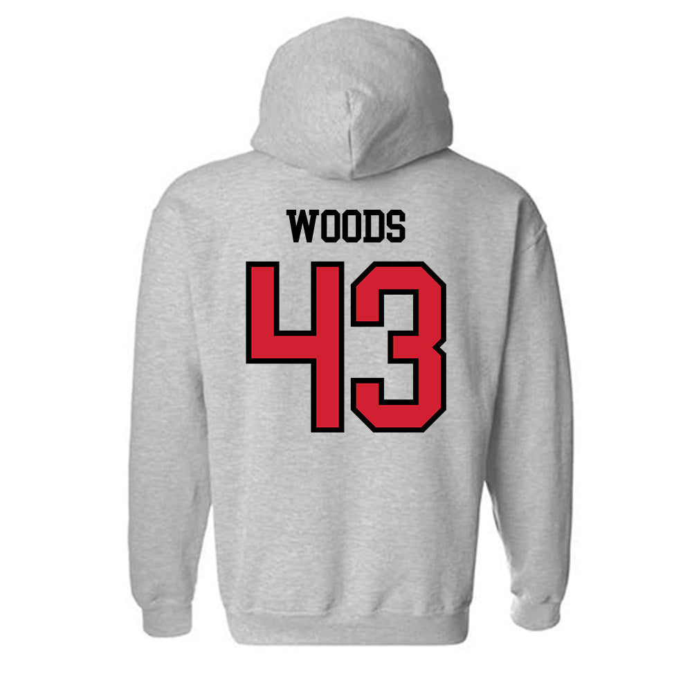 Jax State - NCAA Football : Trevor Woods - Classic Shersey Hooded Sweatshirt-1