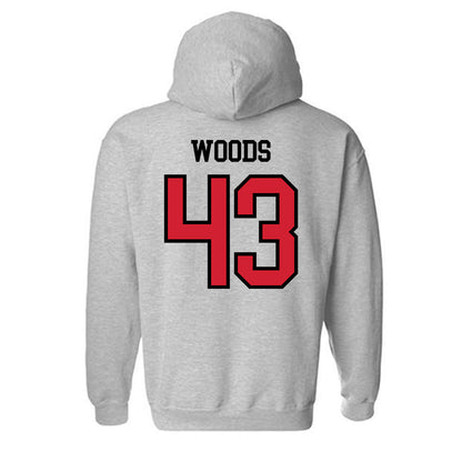 Jax State - NCAA Football : Trevor Woods - Classic Shersey Hooded Sweatshirt-1