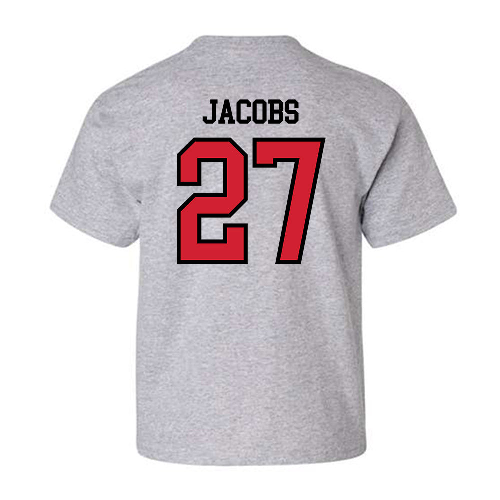 Jax State - NCAA Women's Soccer : Amelia Jacobs - Classic Shersey Youth T-Shirt-1