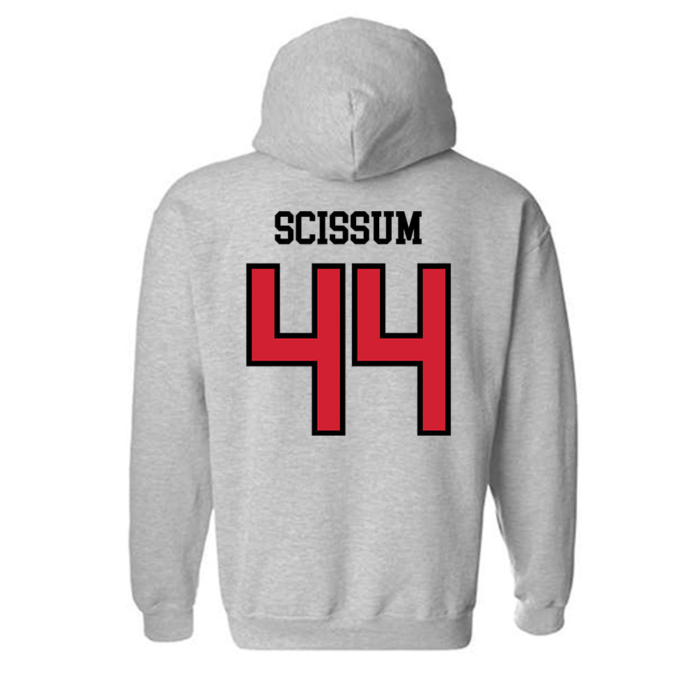 Jax State - NCAA Football : Jameson Scissum - Classic Shersey Hooded Sweatshirt-1