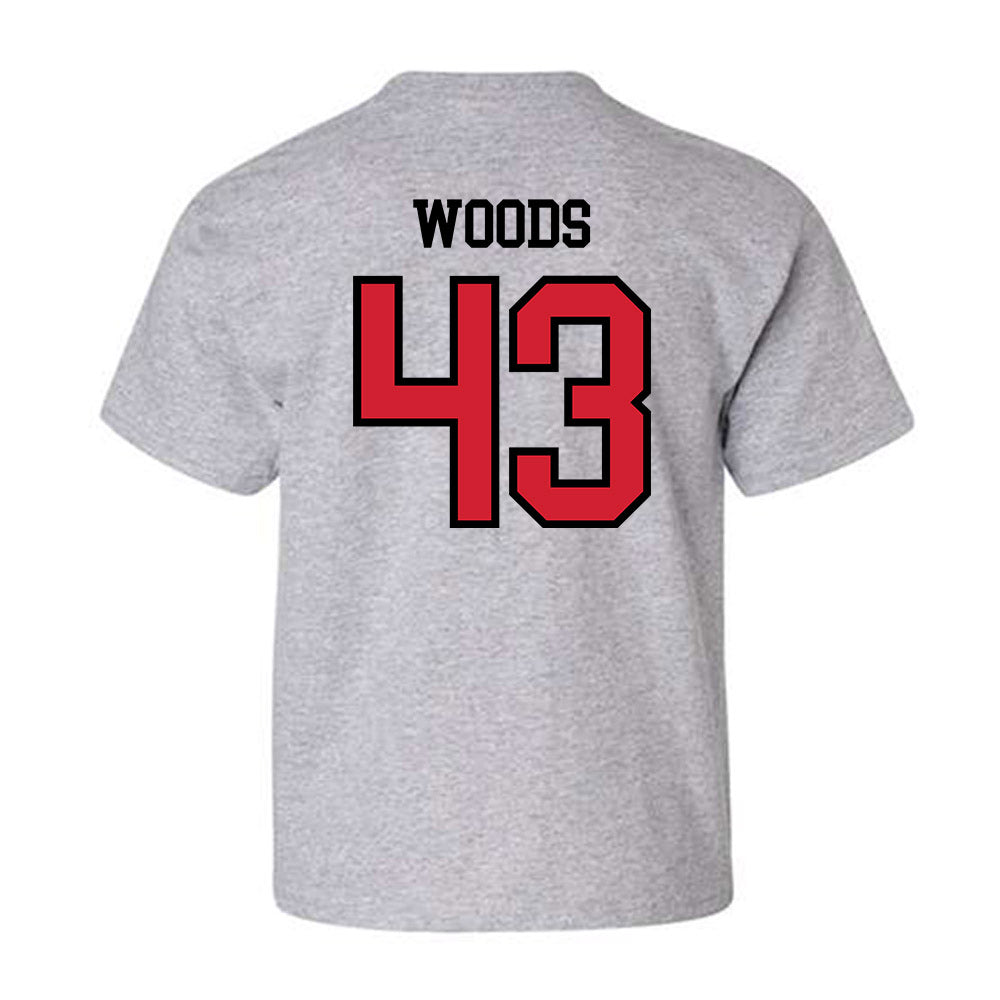 Jax State - NCAA Football : Trevor Woods - Classic Shersey Youth T-Shirt-1