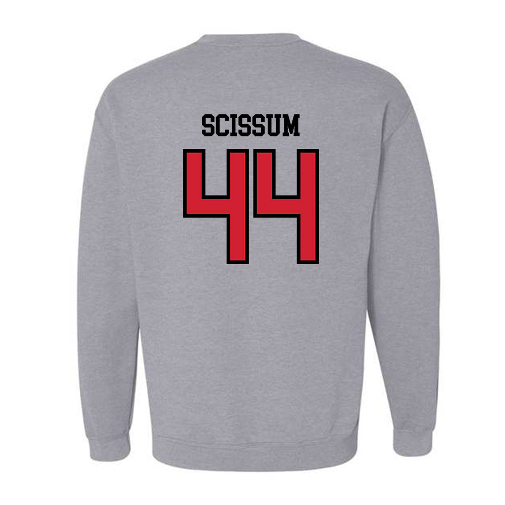 Jax State - NCAA Football : Jameson Scissum - Classic Shersey Crewneck Sweatshirt-1