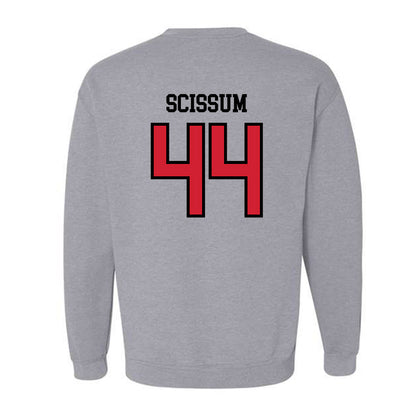 Jax State - NCAA Football : Jameson Scissum - Classic Shersey Crewneck Sweatshirt-1