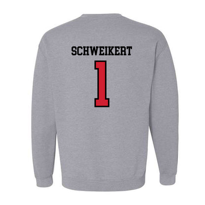 Jax State - NCAA Women's Volleyball : Sophia Schweikert - Classic Shersey Crewneck Sweatshirt-1