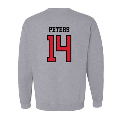 Jax State - NCAA Softball : Chaney Peters - Classic Shersey Crewneck Sweatshirt-1