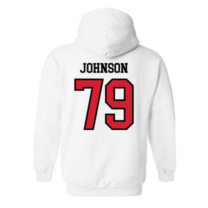 Jax State - NCAA Football : Lance Johnson - Classic Shersey Hooded Sweatshirt-1