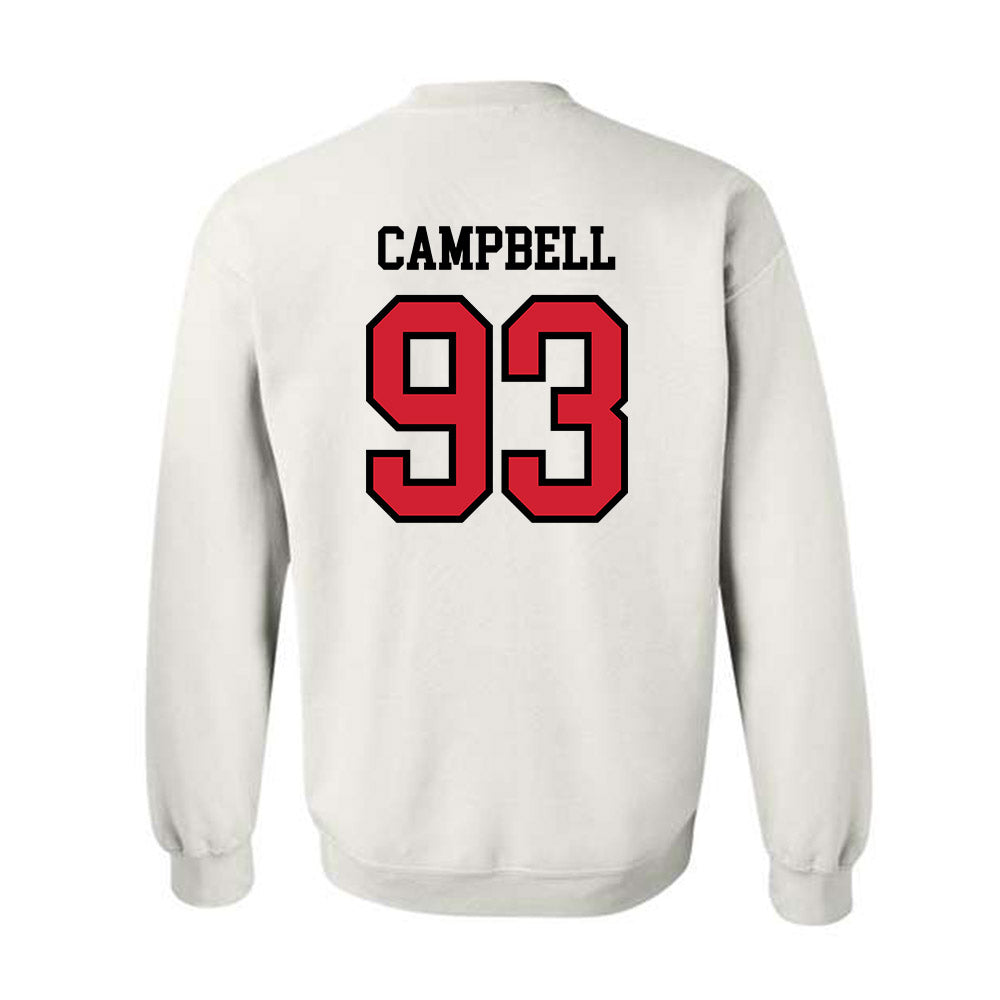 Jax State - NCAA Football : Jawaun Campbell - Classic Shersey Crewneck Sweatshirt-1