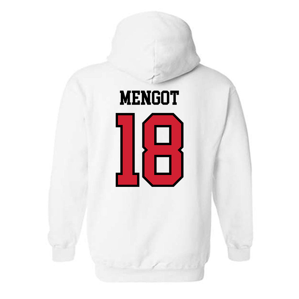 Jax State - NCAA Women's Soccer : Angyeck Mengot - Classic Shersey Hooded Sweatshirt-1