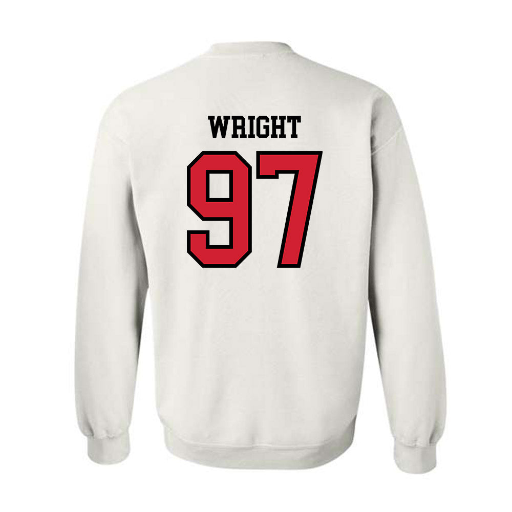 Jax State - NCAA Football : McCade Wright - Classic Shersey Crewneck Sweatshirt-1