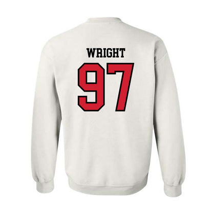Jax State - NCAA Football : McCade Wright - Classic Shersey Crewneck Sweatshirt-1