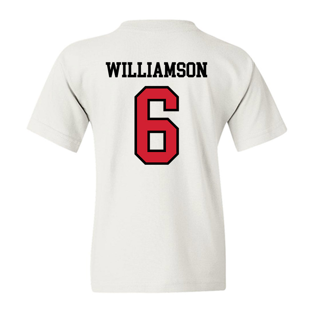 Jax State - NCAA Baseball : Ace Williamson - Classic Shersey Youth T-Shirt-1