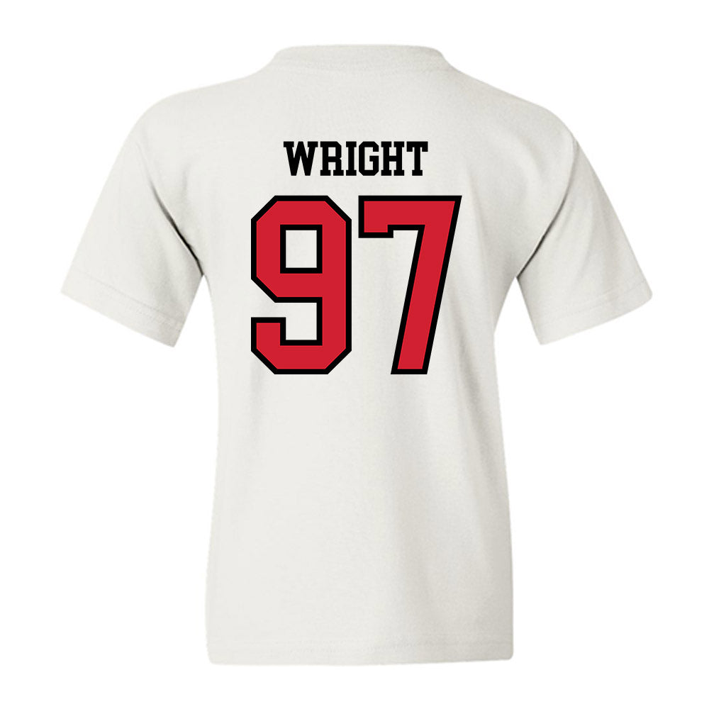 Jax State - NCAA Football : McCade Wright - Classic Shersey Youth T-Shirt-1