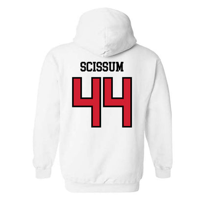Jax State - NCAA Football : Jameson Scissum - Classic Shersey Hooded Sweatshirt-1